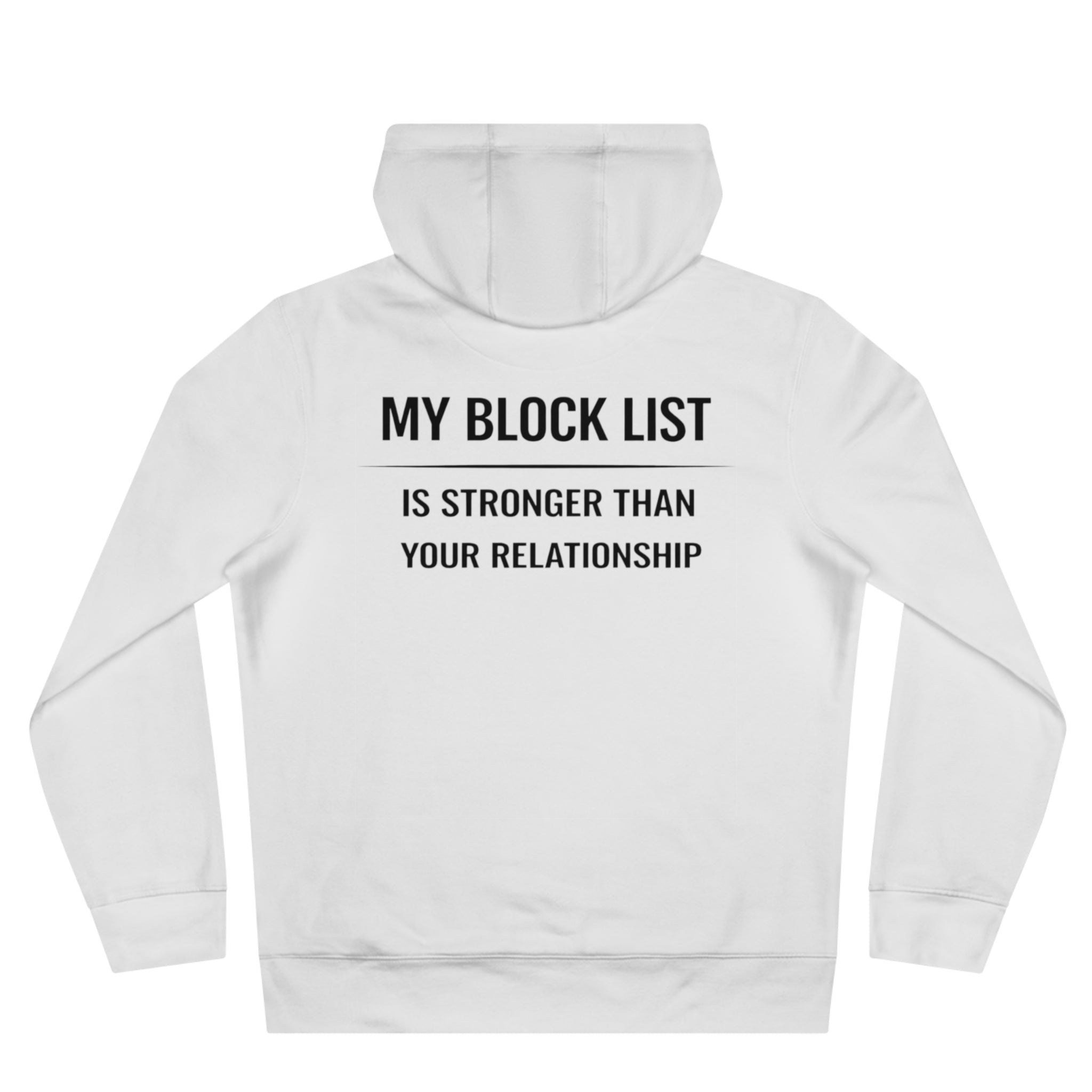 Block List Energy Hoodie