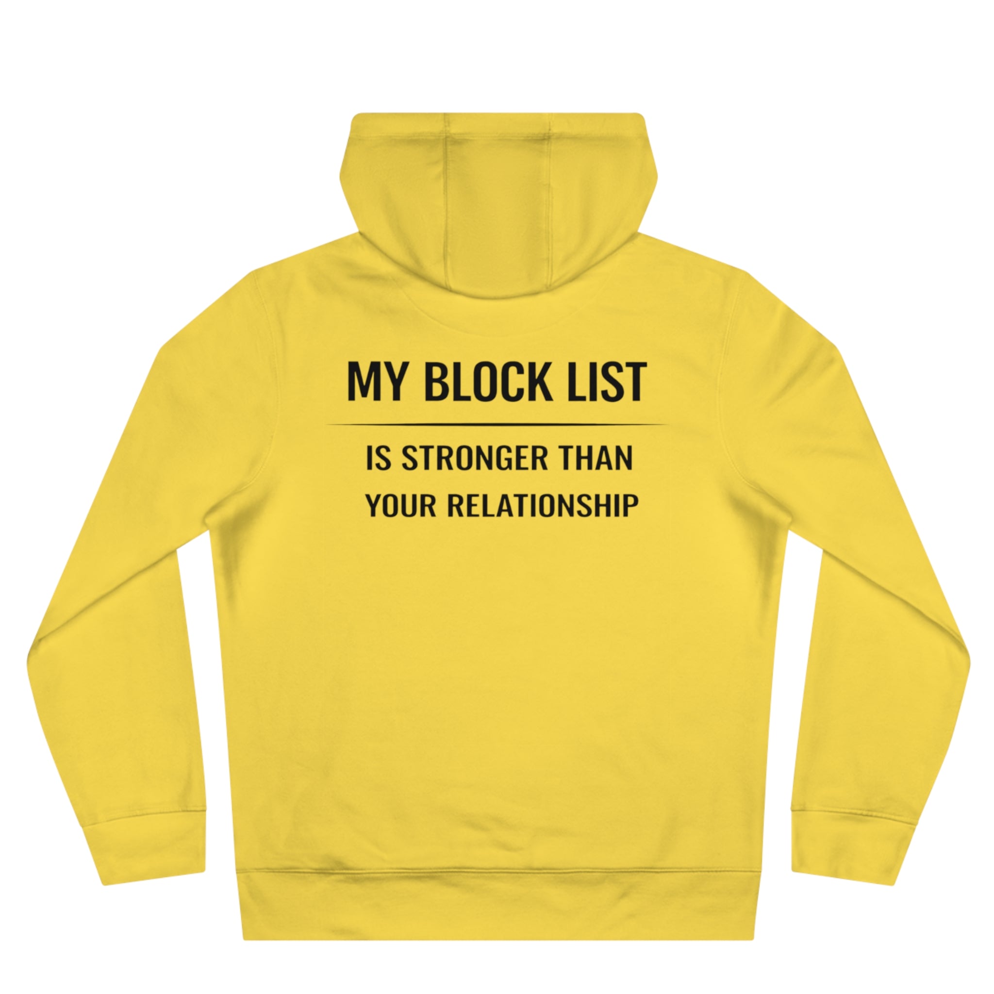 Block List Energy Hoodie