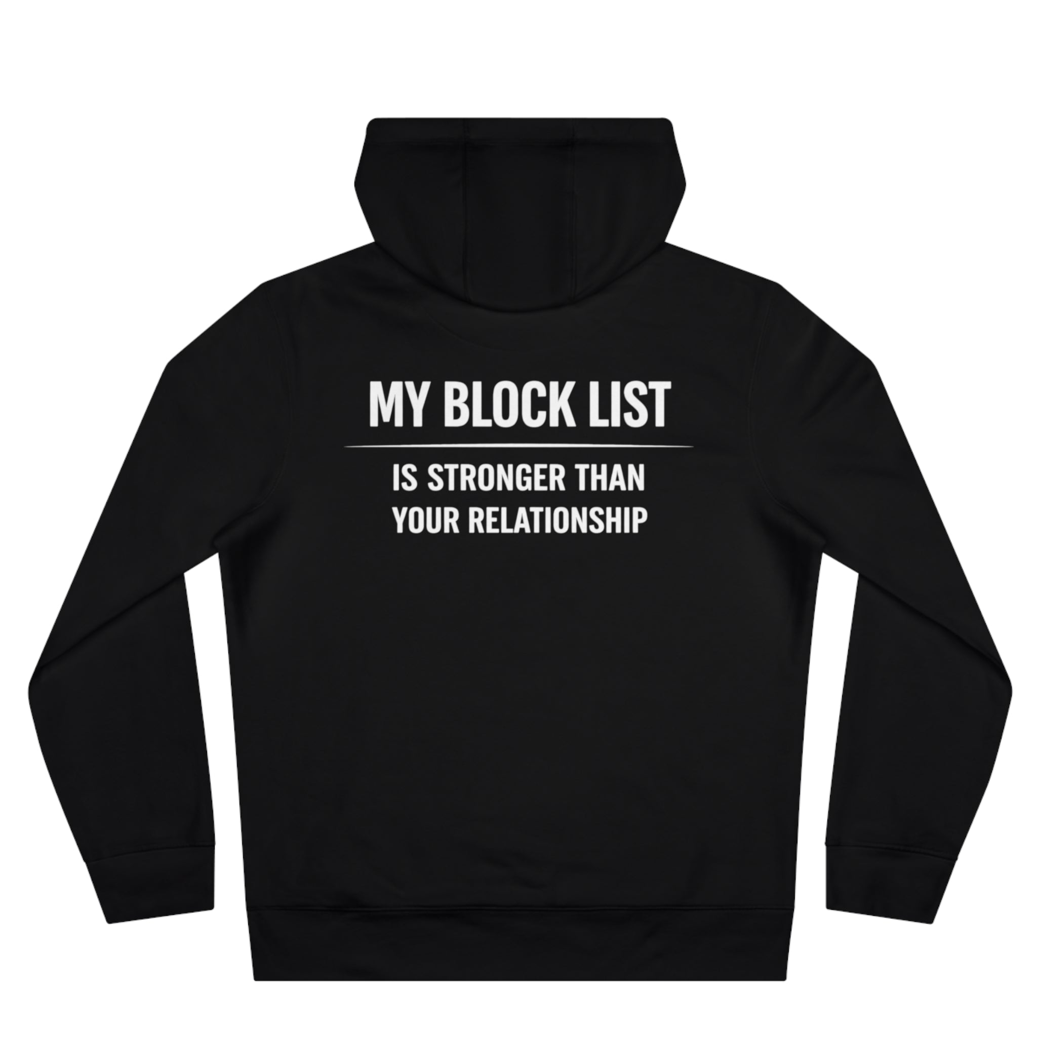 Block List Energy Hoodie