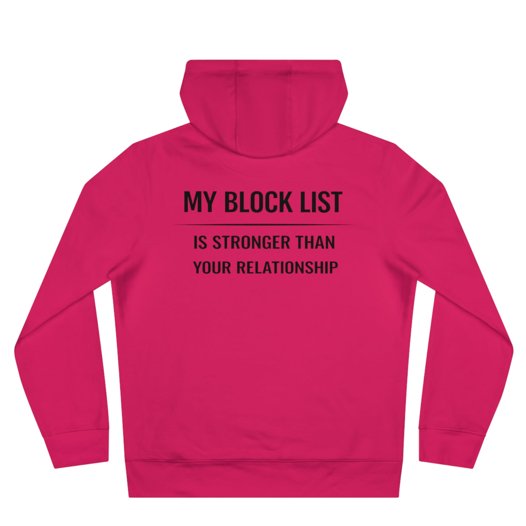 Block List Energy Hoodie